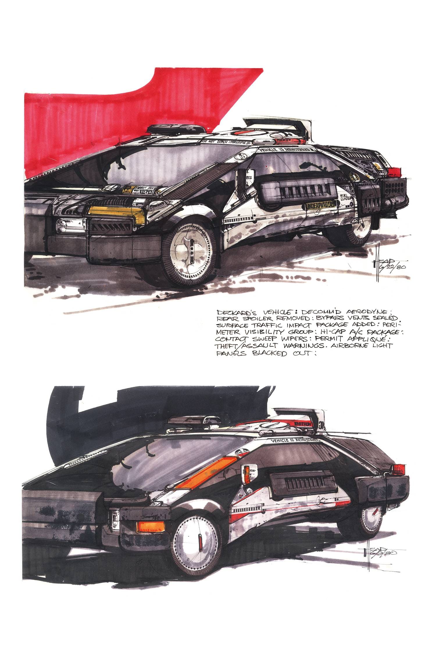 BLADE RUNNER 2039 #1-4 SYD MEAD VIRGIN PACK