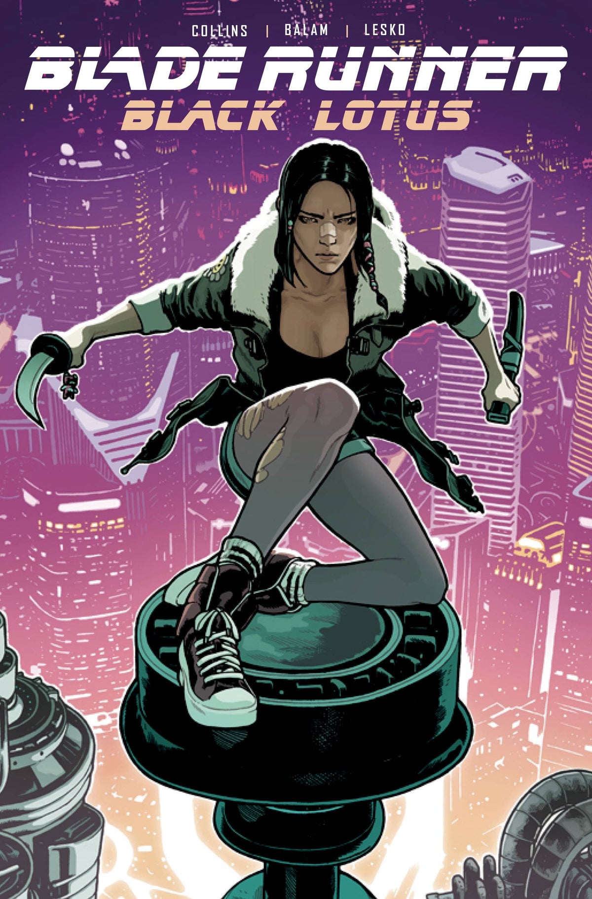 Titan Comics Comic Books BLADE RUNNER BLACK LOTUS #3 CVR A SPOKES 79361173617700311 JUN221975