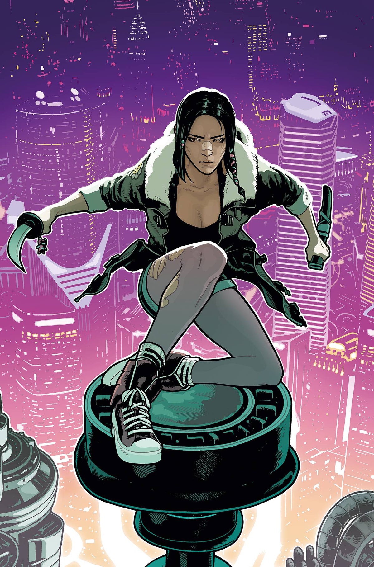 Titan Comics Comic Books BLADE RUNNER BLACK LOTUS #3 FOC SPOKES VIRGIN 79361173617700341 JUL228748