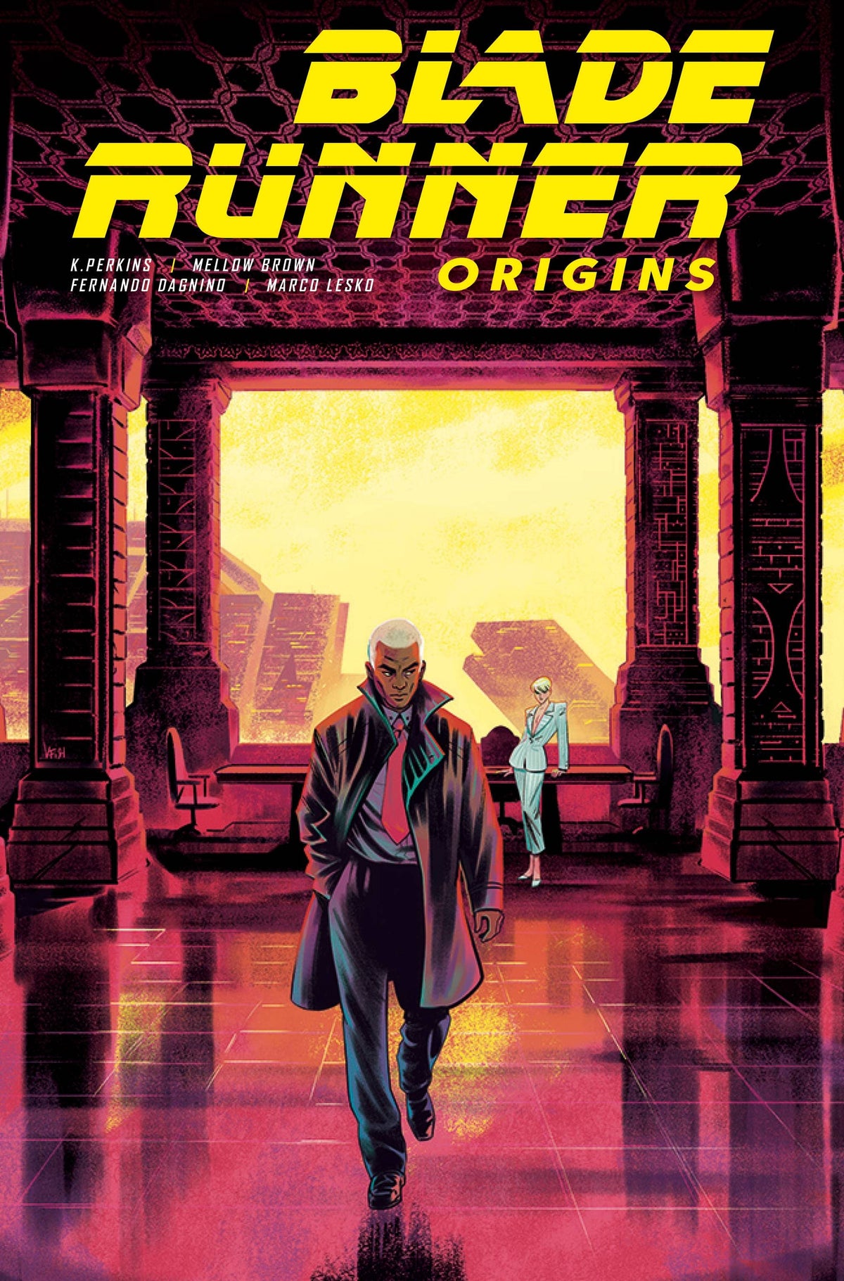 Titan Comics Comic Books BLADE RUNNER ORIGINS #12 CVR A FISH (MR) 79361173577401211 MAR221936