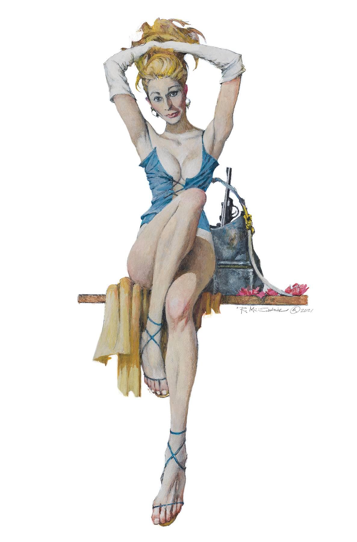 Titan Comics Comic Books GUN HONEY BLOOD FOR BLOOD #1 FOC MCGINNIS VIRGIN 79361173622100191 MAY229651