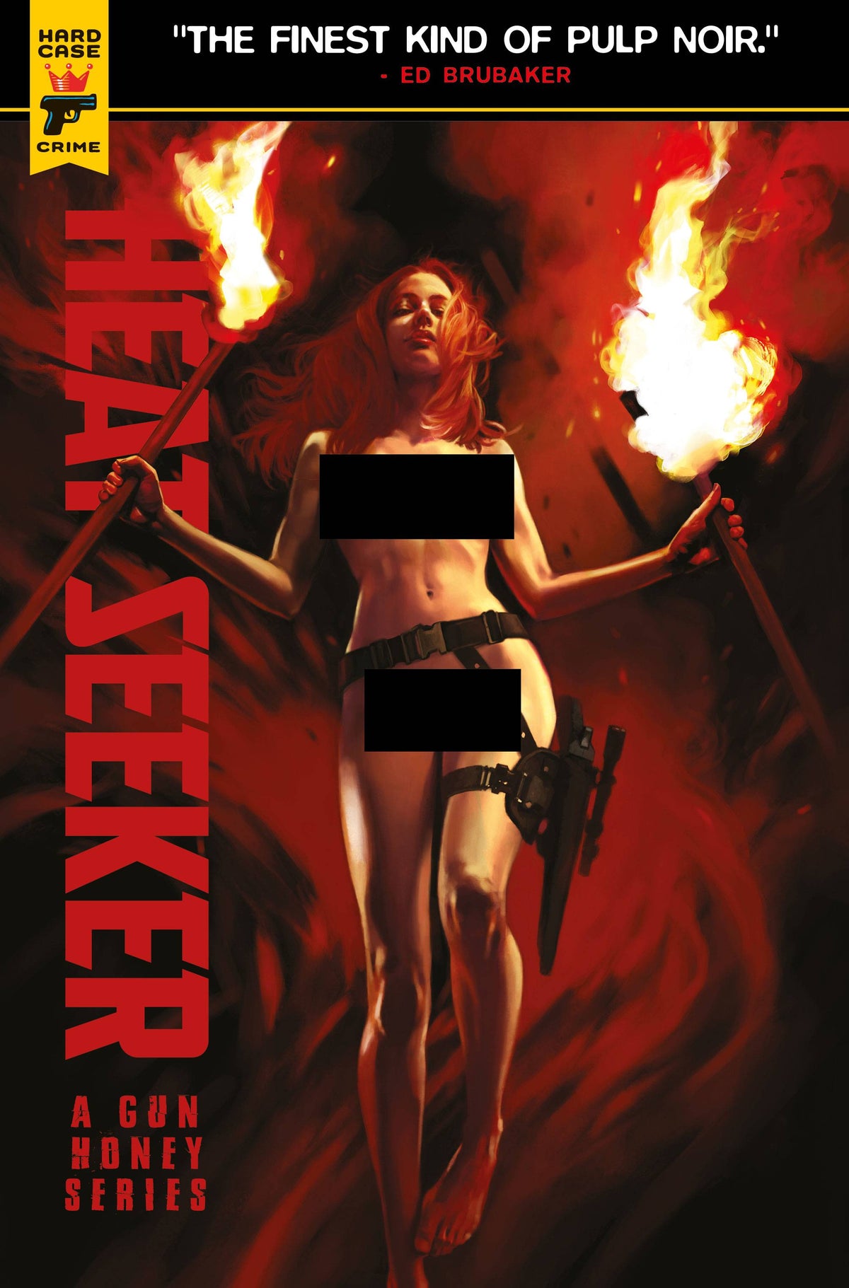 Titan Comics Comic Books HEAT SEEKER GUN HONEY SERIES #2 (OF 4) CVR E CARANFA NUDE BA 79361173657300251 MAY231162