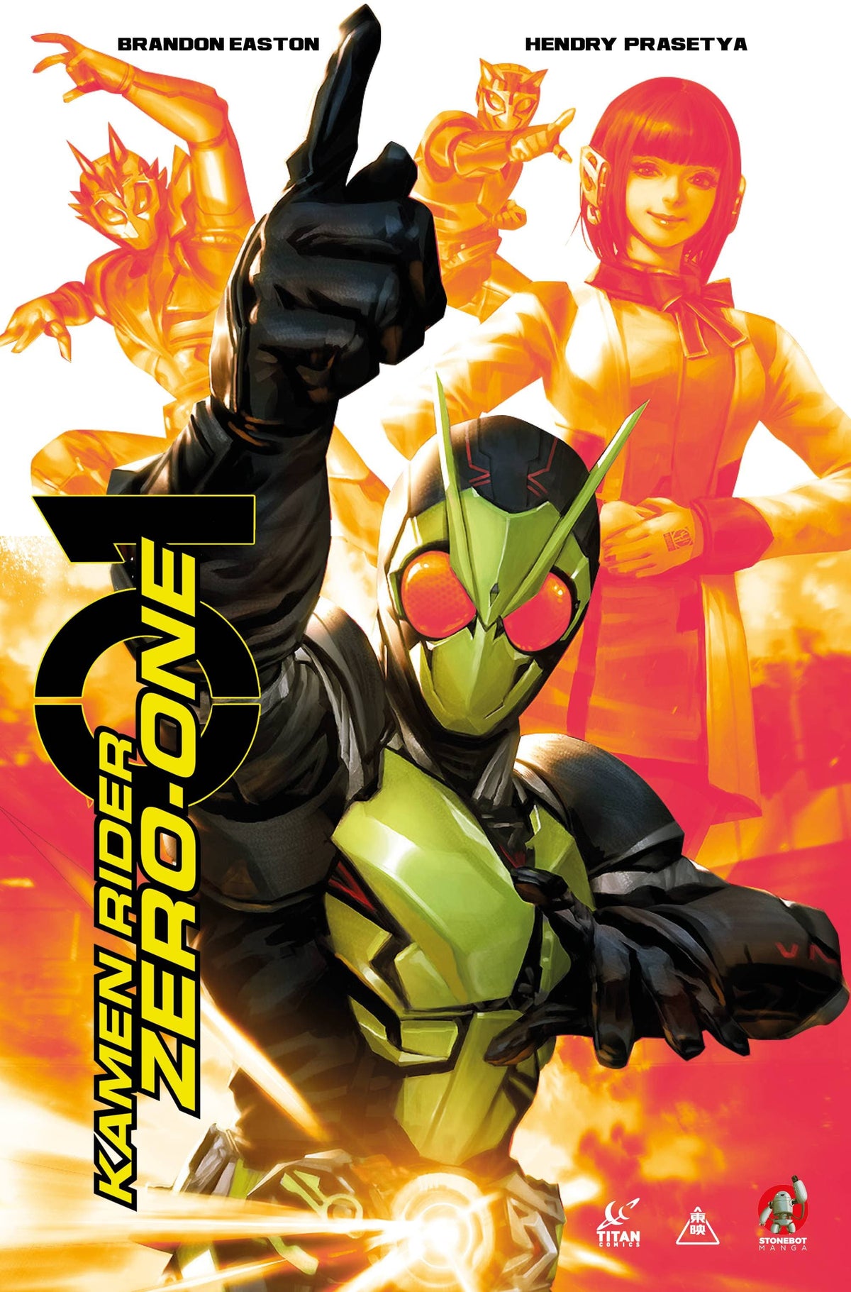 Titan Comics Comic Books > Incentives KAMEN RIDER ZERO ONE #1 CVR G 1:5  CHEW VAR 79361173624500171 SEP221198