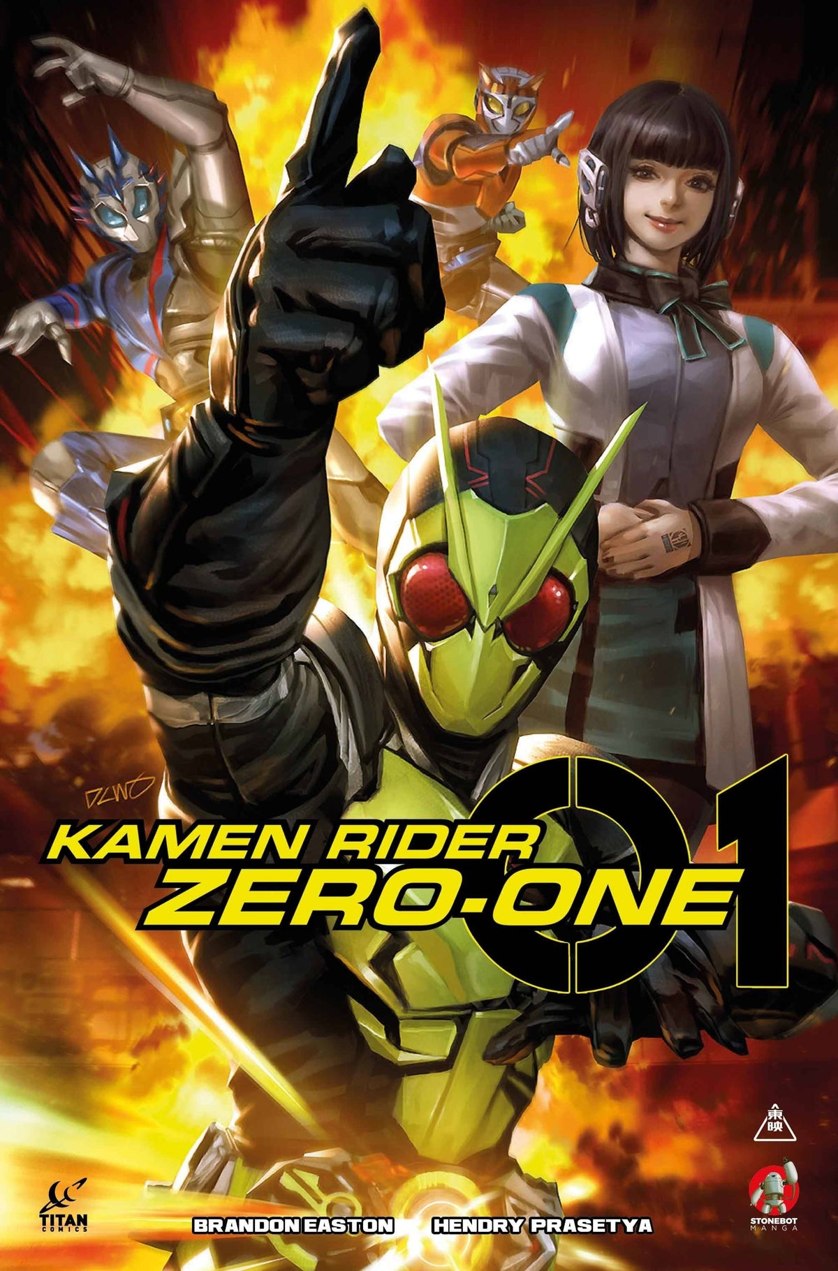 Titan Comics Comic Books KAMEN RIDER ZERO ONE #1 CVR B CHEW 79361173624500121 SEP221193