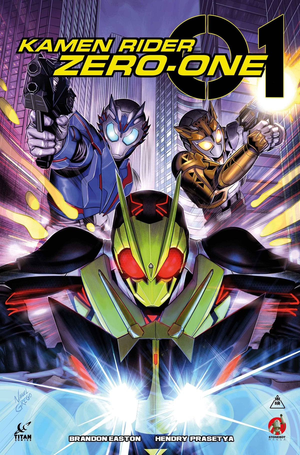 Titan Comics Comic Books KAMEN RIDER ZERO ONE #3 CVR B GREGO 79361173624500321 NOV221091