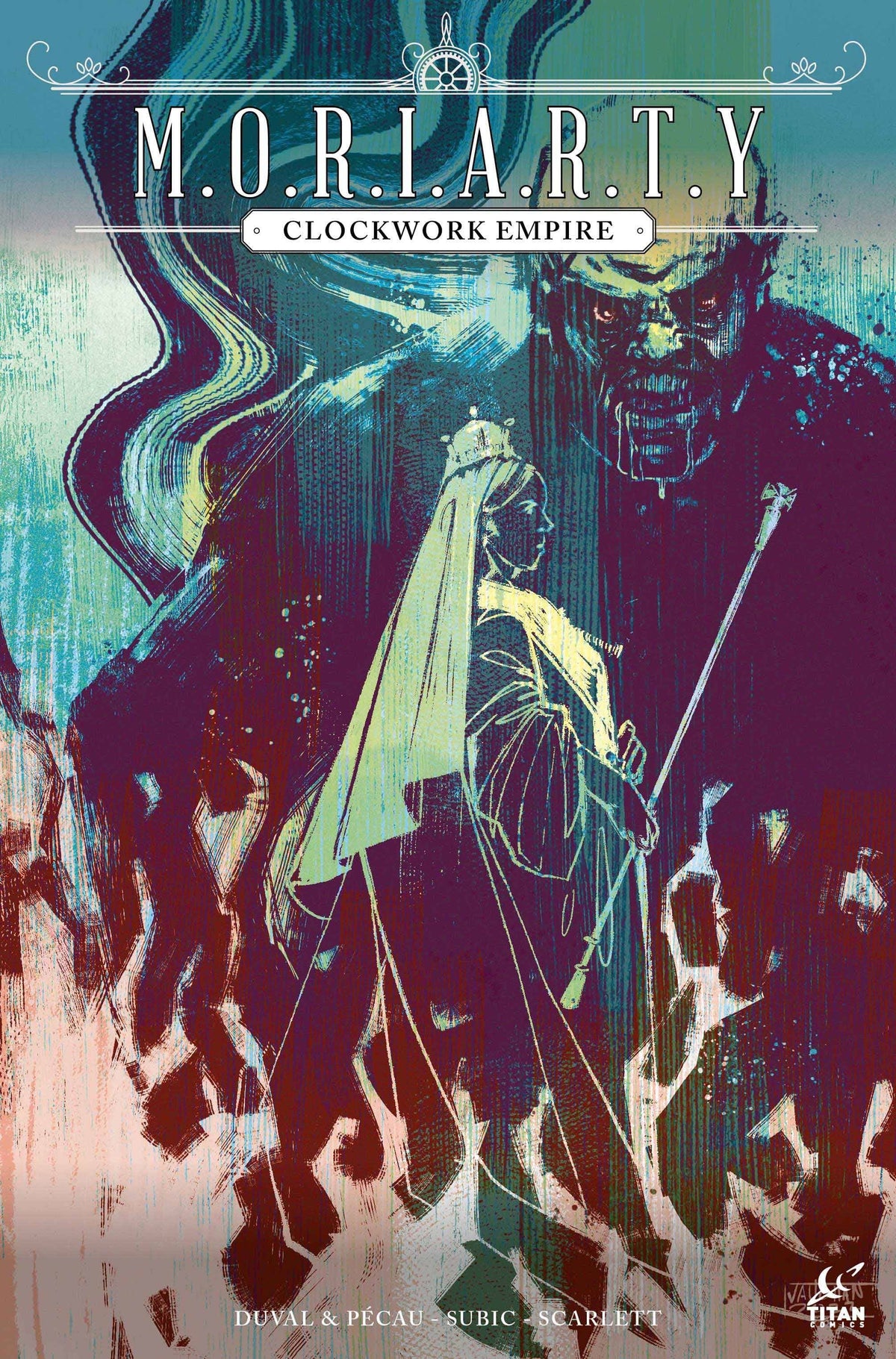 Titan Comics Comic Books MORIARTY CLOCKWORK EMPIRE #2 CVR C VAUGHAN (MR) 79361173629000231 JAN231086