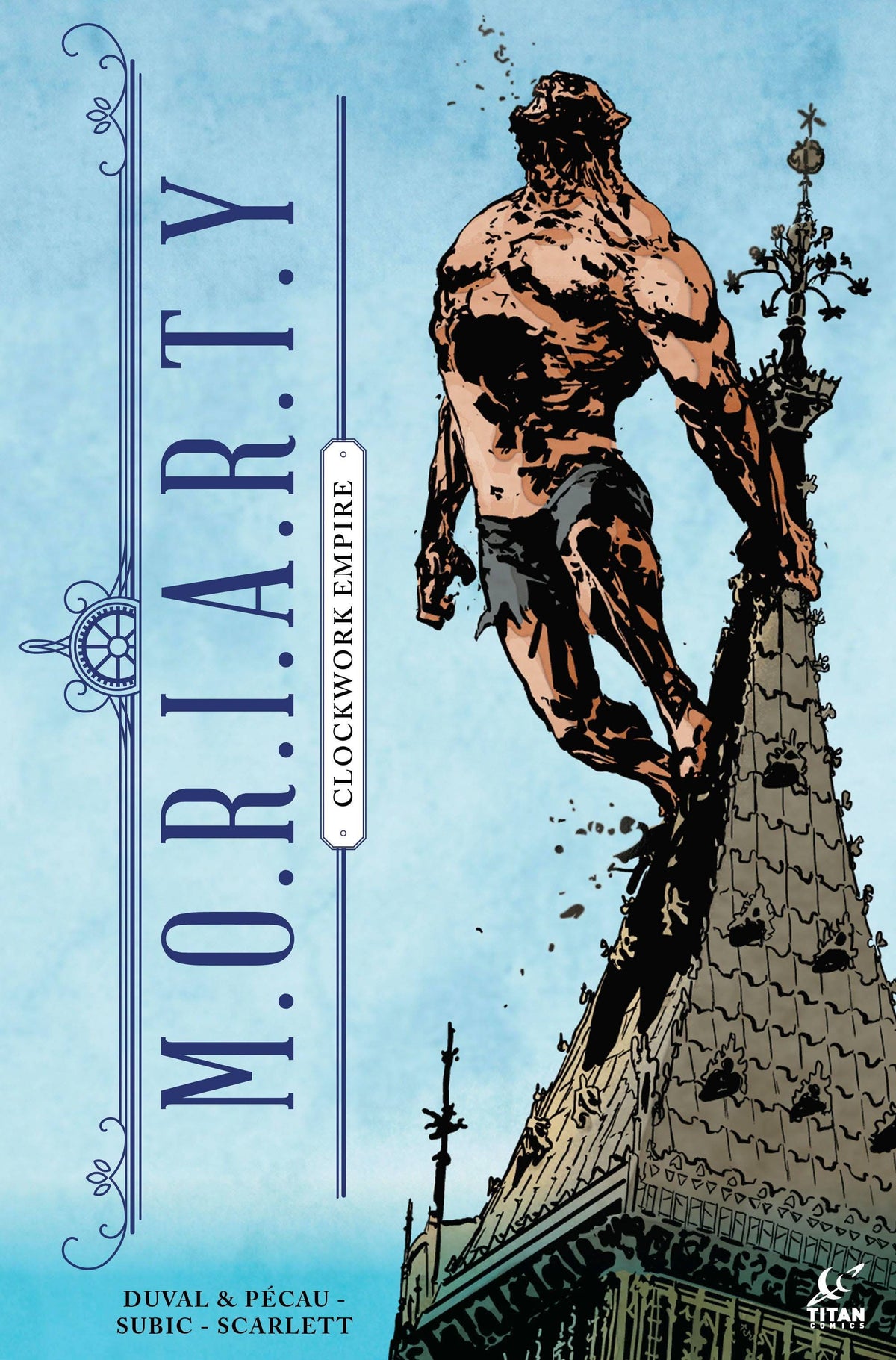 Titan Comics Comic Books MORIARTY CLOCKWORK EMPIRE #4 CVR B SUBIC (MR) 79361173629000421 MAR231043