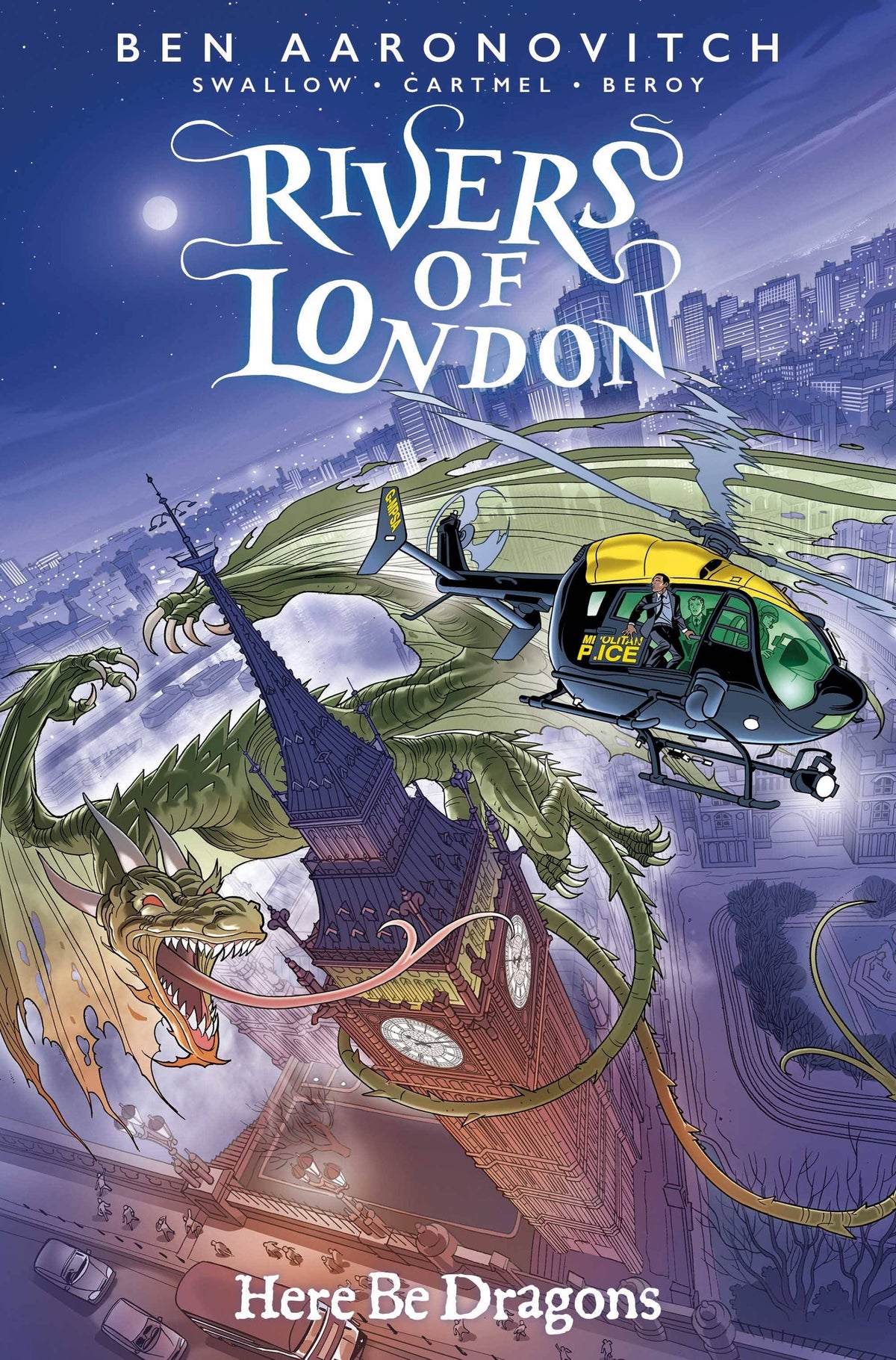 Titan Comics Comic Books RIVERS OF LONDON HERE BE DRAGONS #1 (OF 4) CVR A BEROY 79361173664100111 MAY231171
