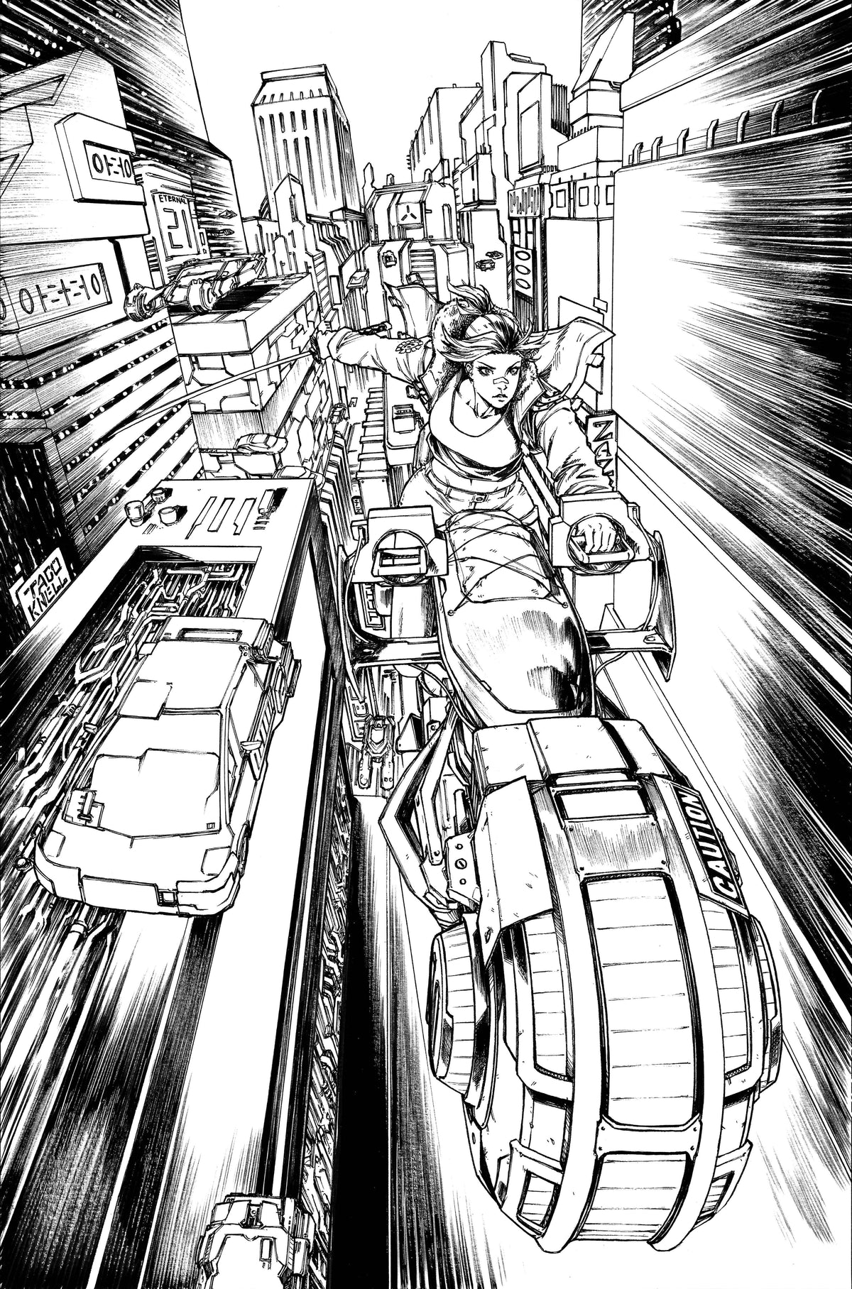 Titan Comics Comic Books > Incentives BLADE RUNNER BLACK LOTUS #1 CVR F 1:10 LEE SKTCH VIRGIN 79361173617700161 APR221838