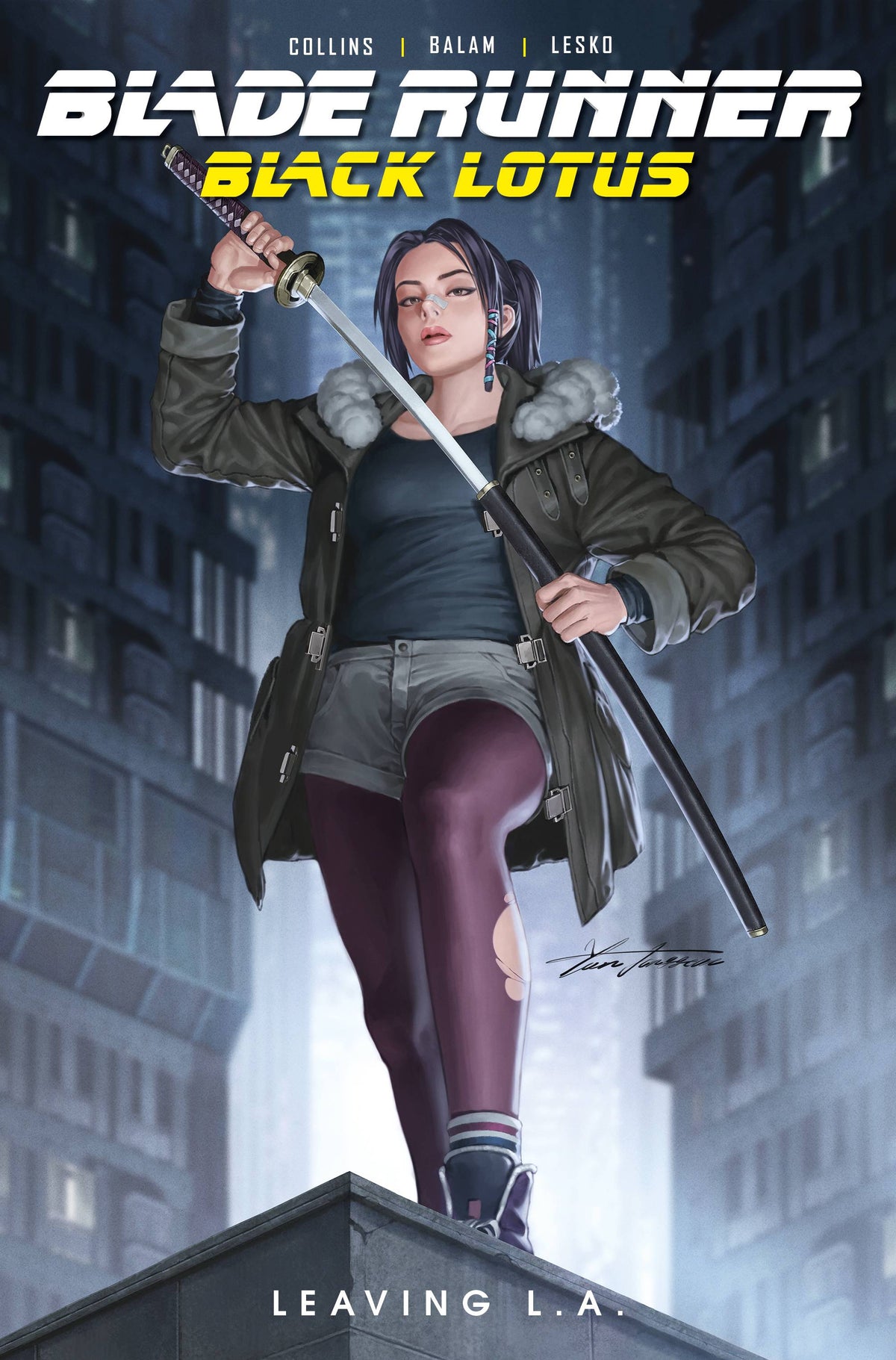 TITAN COMICS Graphic Novel Blade Runner Black Lotus Leaving La GN 9781787737389 AUG221898