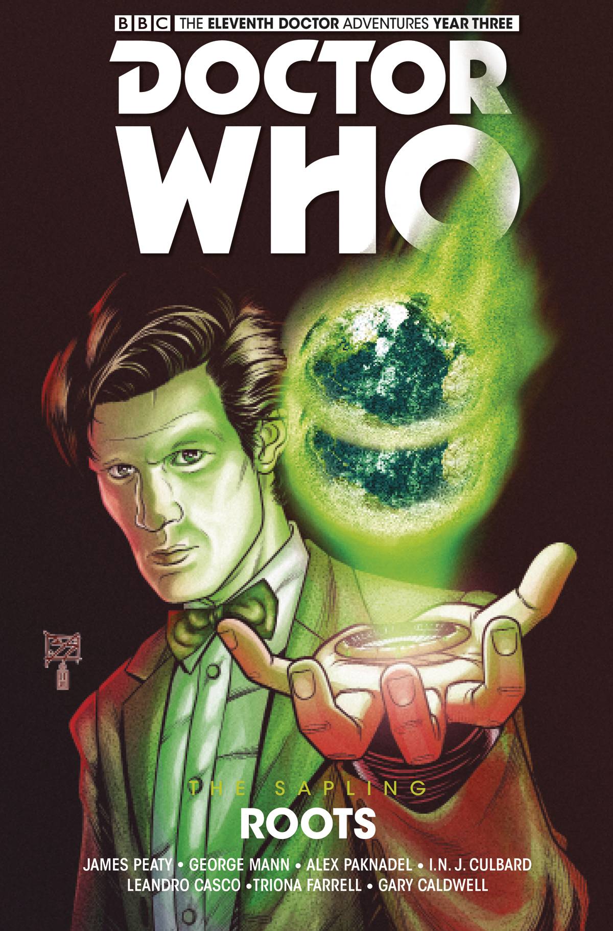 TITAN COMICS Graphic Novel Doctor Who 11Th Sapling HC Vol 02 Roots 9781785860850 JUL172154