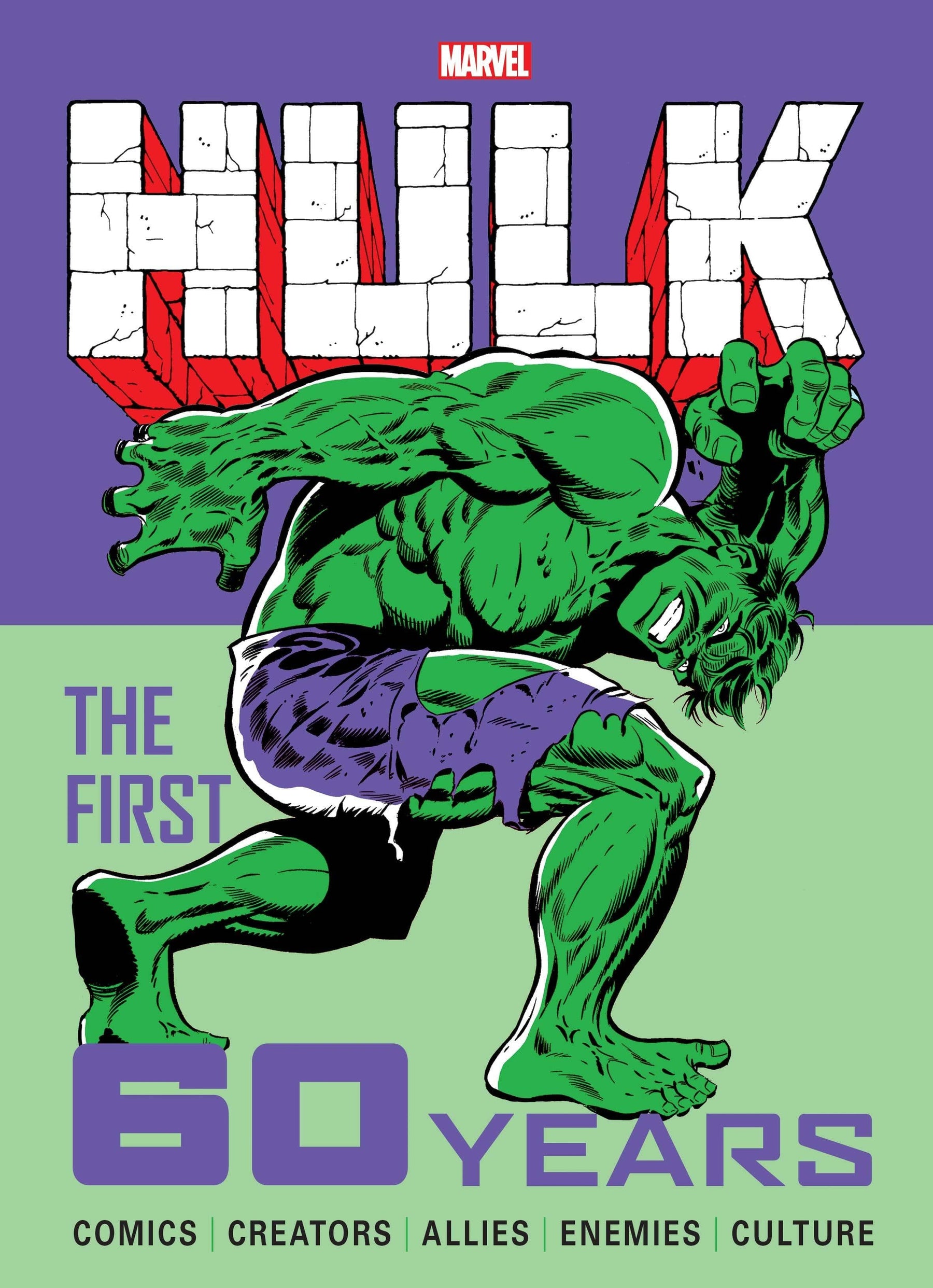 TITAN COMICS Graphic Novel Marvel Hulk First 60 Years HC 9781787740785 MAR231048