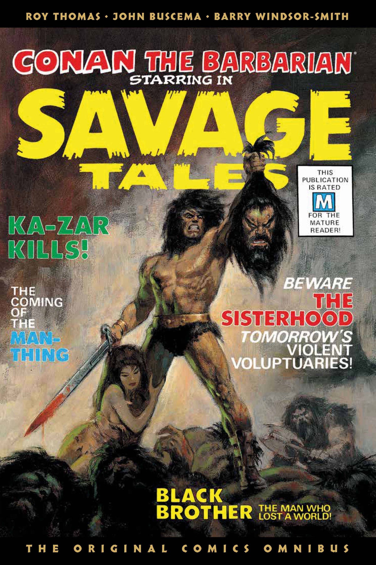TITAN COMICS Graphic Novel Savage Sword Conan Original Omni Direct Market GN Vol 01 (Mr 9781787740877 JAN231077