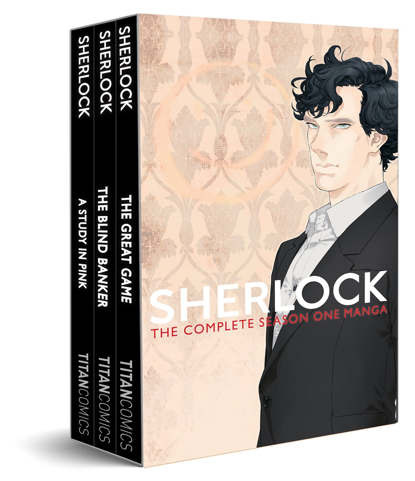 TITAN COMICS Graphic Novel Sherlock Season One Box Set New Ptg 9781785868788 OCT221262