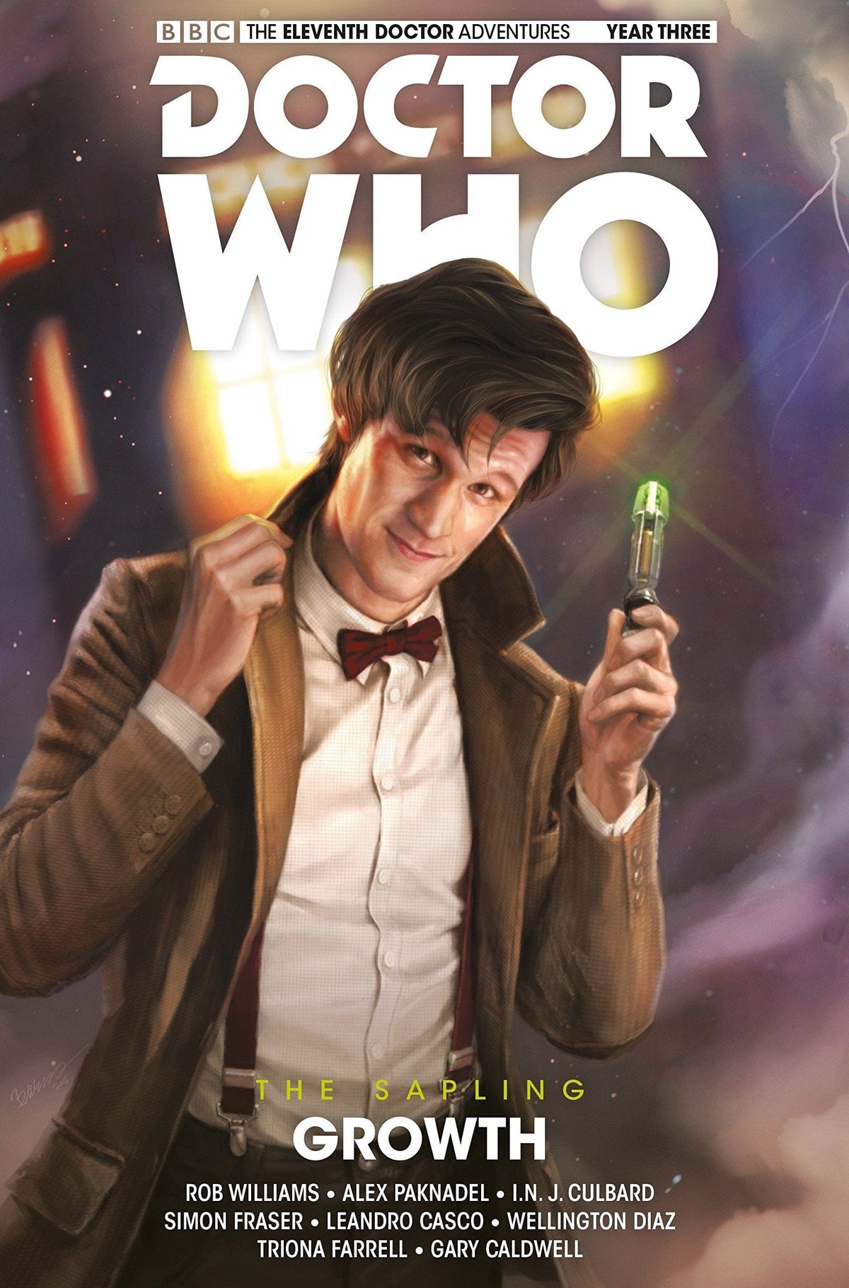 TITAN COMICS Graphic Novel Doctor Who 11Th Sapling TP Vol 01 Growth 9781785860942 SEP178961