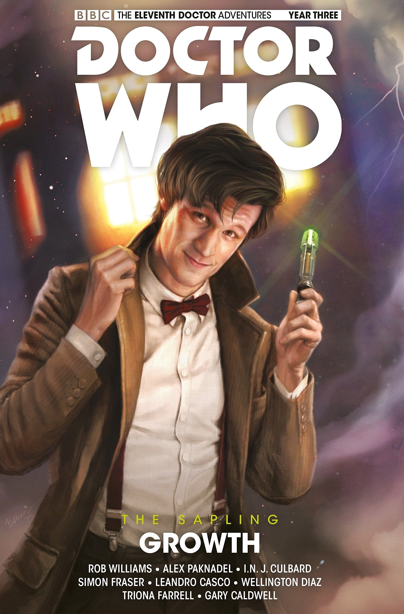 TITAN COMICS Graphic Novel Doctor Who 11Th Sapling TP Vol 01 Growth 9781785860942 SEP178961