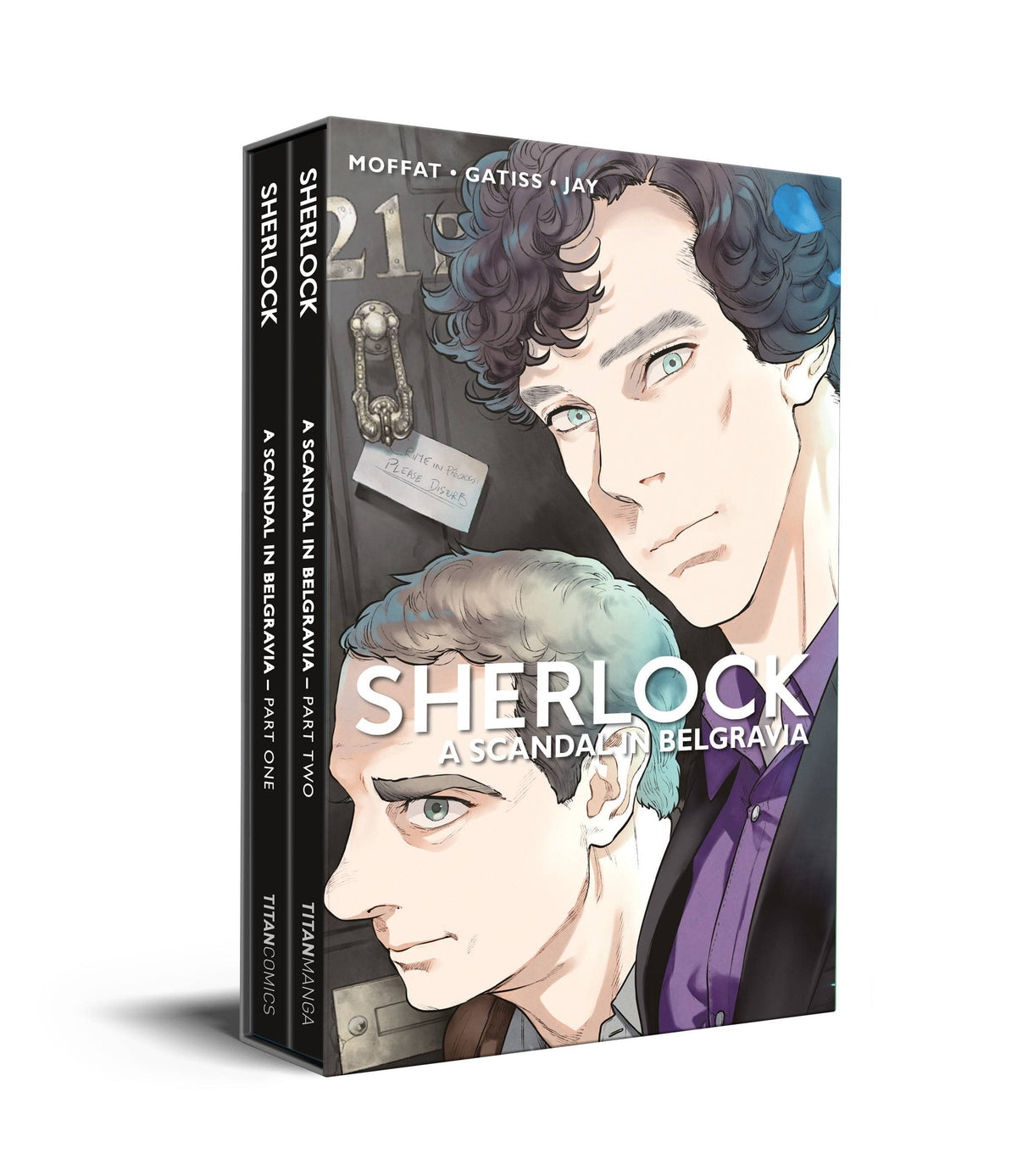 TITAN COMICS Manga Sherlock Scandal In Belgravia 1-2 Boxed Set 9781787740198 MAY231184