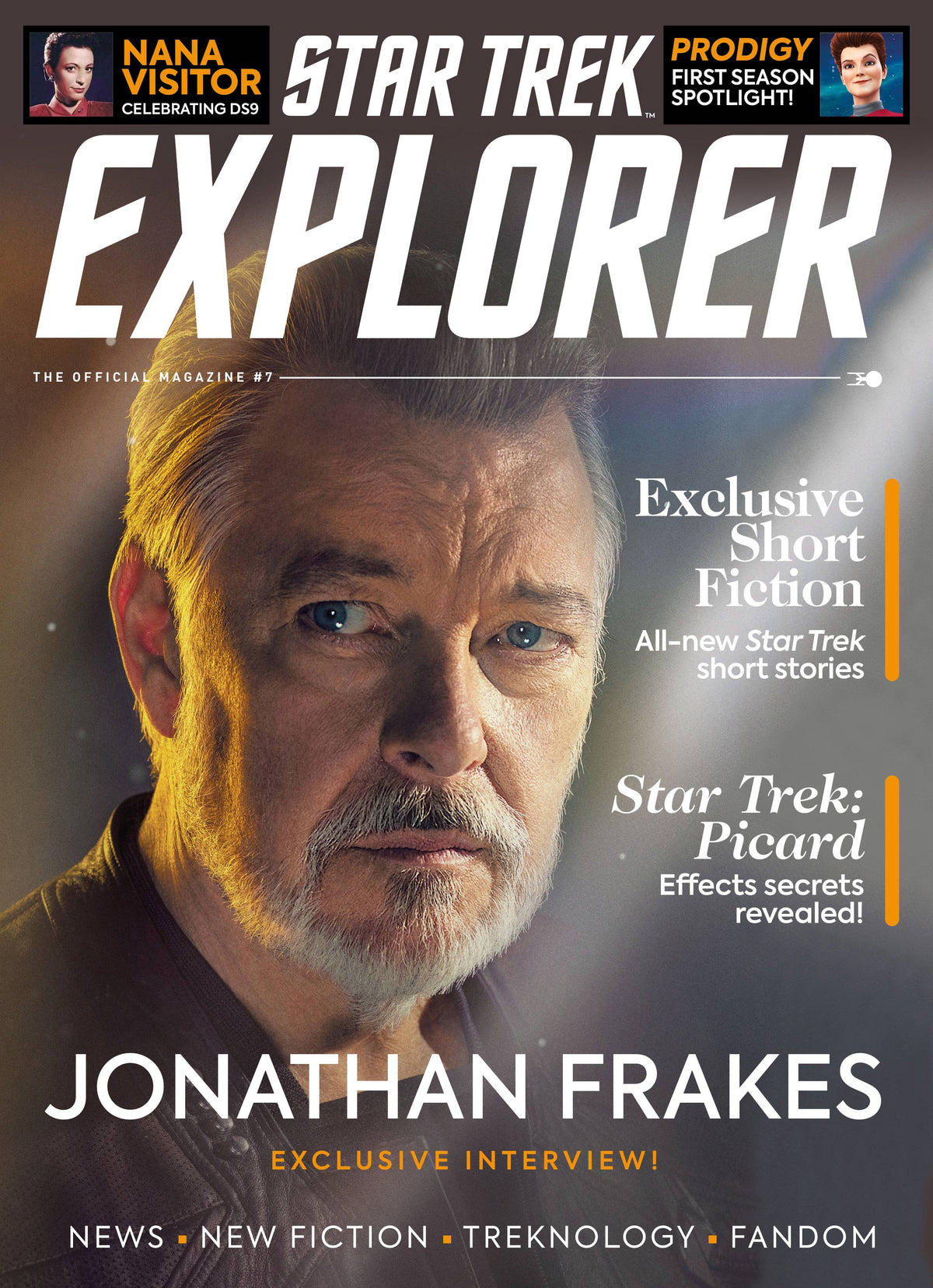 TITAN COMICS Magazines Star Trek Explorer Magazine #7 Newsstand Ed 07391701005907 FEB231009