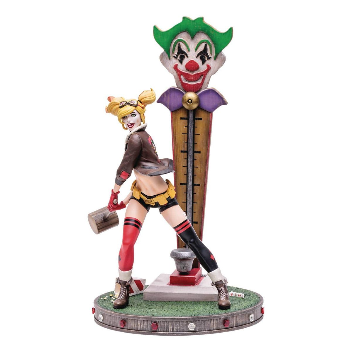 McFarlane: DC Bombshells - Harley Quinn Deluxe Statue, Ver 2 - Third Eye