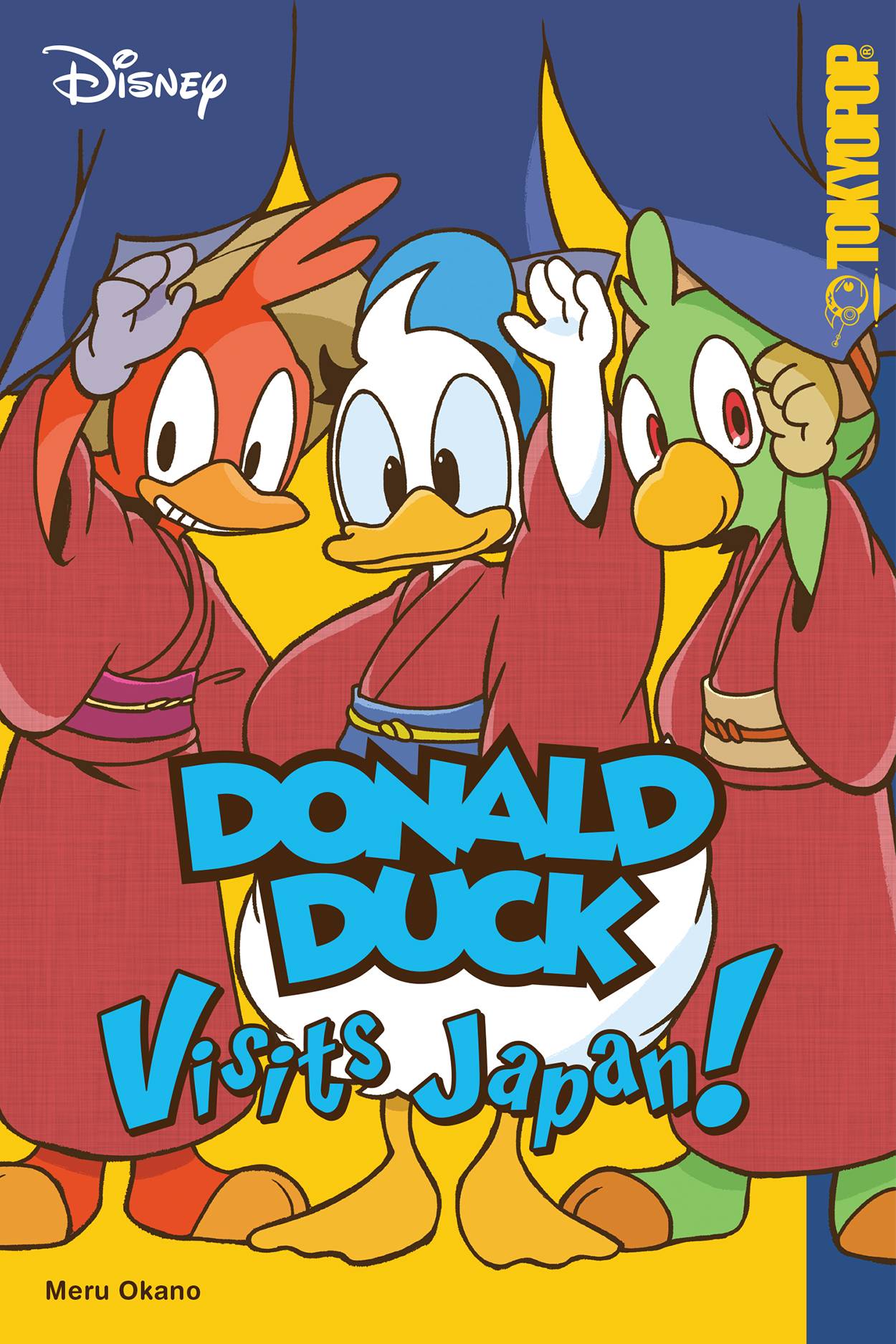 TOKYO POP - DISNEY MANGA Manga Disney Manga Donald Duck Visits Japan 9781427871497 JAN221966