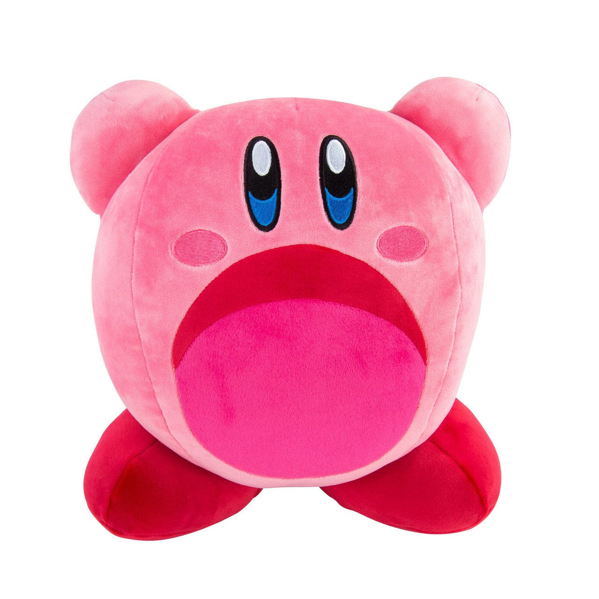 Tomy Toys > Plushies Club Mocchi-Mocchi Plush: Kirby - Inhaling Mega Kirby 15" 053941127862 T12786