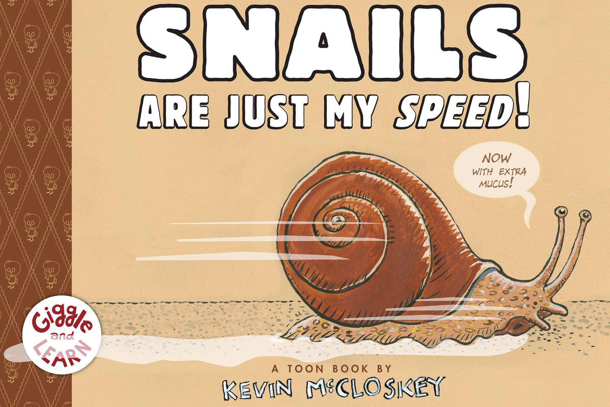 TOON BOOKS Graphic Novel Snails Are Just My Speed Yr GN 9781662665110 FEB231764