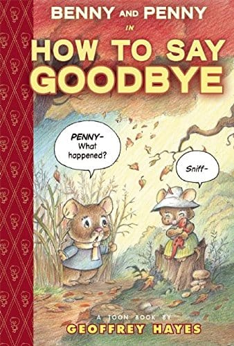 TOON BOOKS Graphic Novel Benny And Penny How To Say Goodbye HC 9781935179993 JUL162000