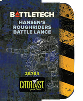 Topps Miniatures > Other Miniatures BattleTech: Miniature Force Pack - Hansens Roughriders Battle Lance 810038457376 CAT 35764