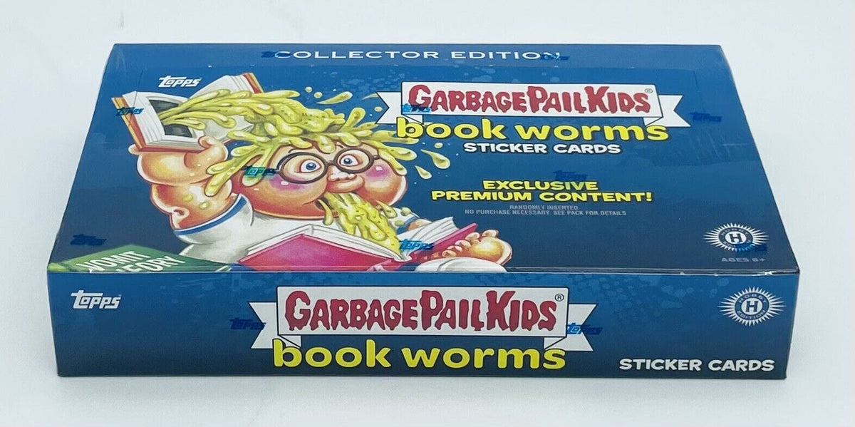 Topps Trading Card Games Topps: Garbage Pail Kids Book Worms - Sticker Card Booster Box, Collector Edition 887521105441 OCT218636