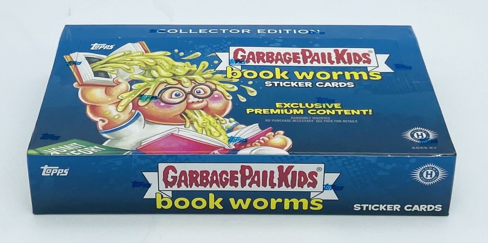 Topps: Garbage Pail Kids Book Worms - Sticker Card Booster Box, Collector Edition - Third Eye