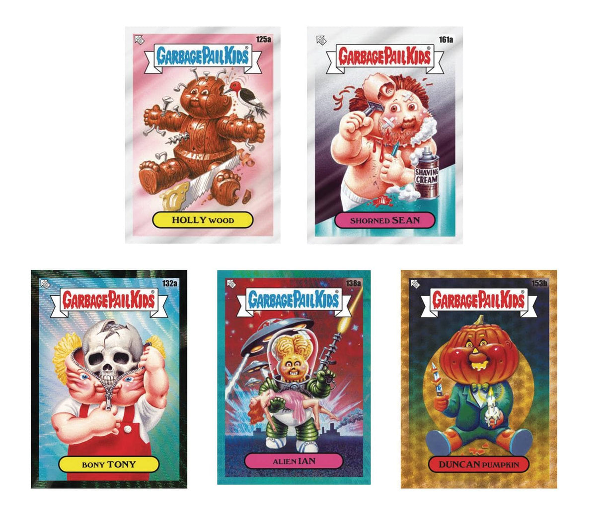 Topps Trading Card Games Topps: Garbage Pail Kids Chrome 1986 Series 4 - Booster Pack 887521105106 MAR219380