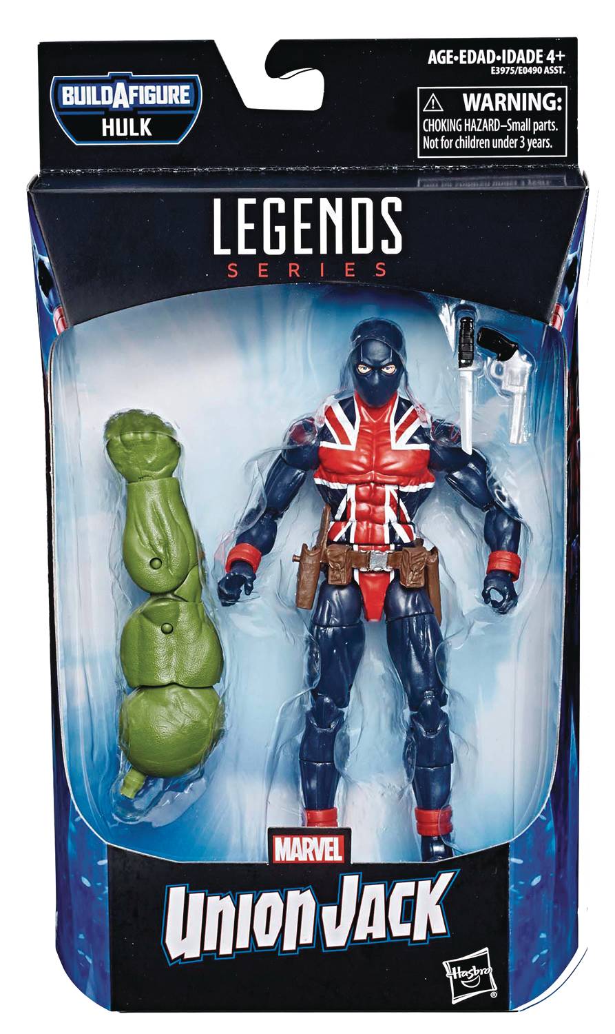 Hasbro Toys > Action Figures > Marvel Legends Hasbro: Marvel Legends - Union Jack (Build Hulk) 630509838707