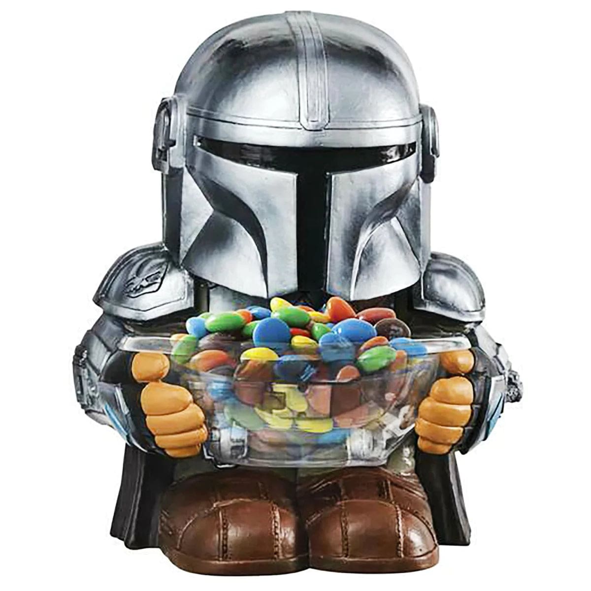 --- Toys > Statues > Other Statues Rubies Candy Bowl Holder: Star Wars - Mandalorian 082686225045