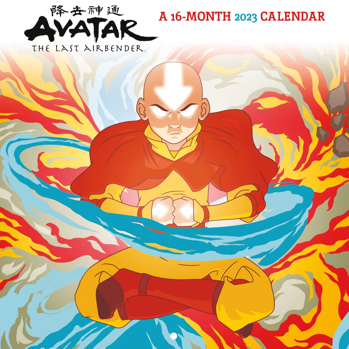 Nickelodeon: Avatar The Last Airbender - 2023 16 Month Calendar - Third Eye