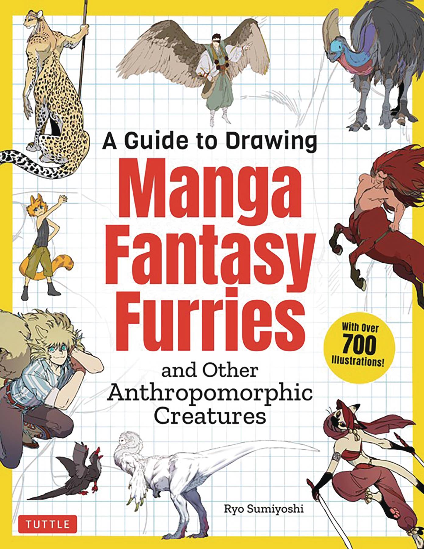 Tuttle Publishing Books > Art & Gifts GUIDE TO DRAWING MANGA FANTASY FURRIES SC 9784805317341 JAN232353