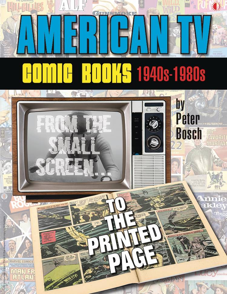 AMERICAN TV COMIC BOOKS 40S - 80S SMALL SCREEN PRINTED PAGE - Third Eye