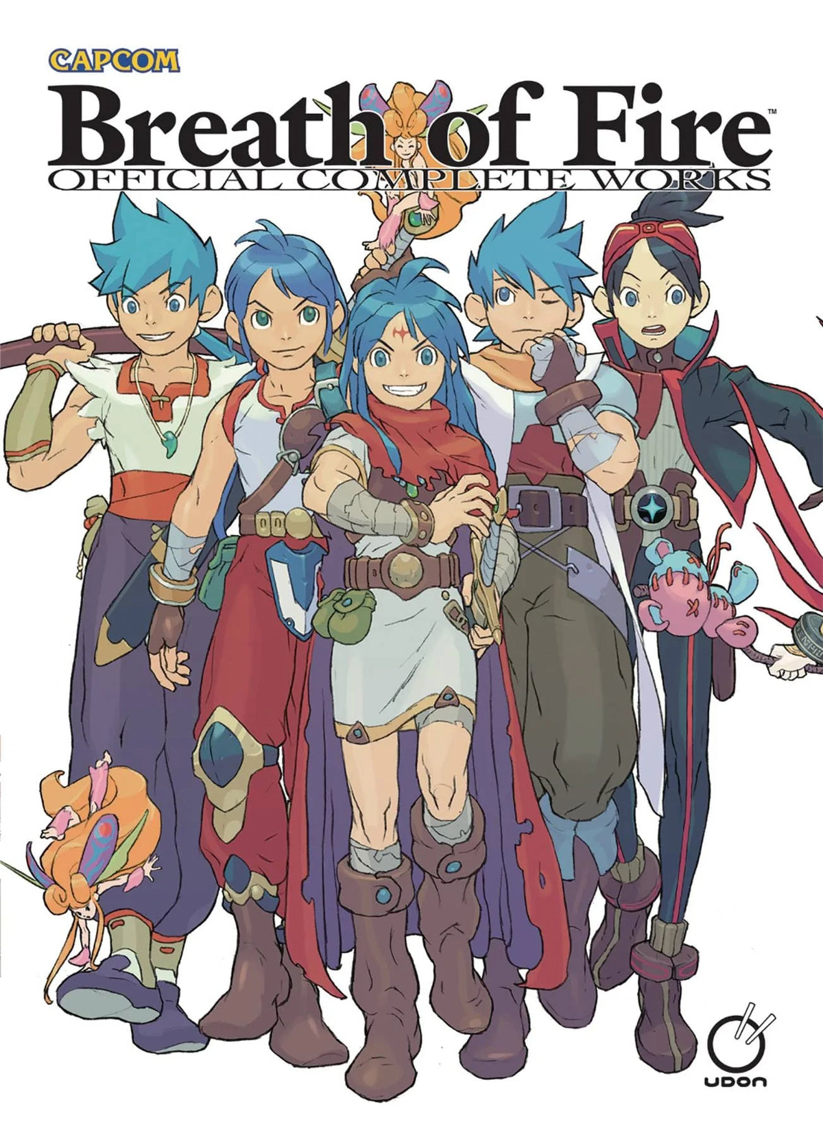 BREATH OF FIRE OFFICIAL COMPLETE WORKS HC - Third Eye