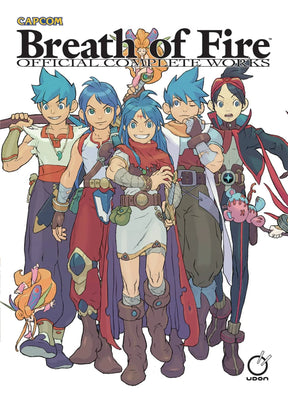 Udon Entertainment Inc Books > Art Books BREATH OF FIRE OFFICIAL COMPLETE WORKS HC 9781772941265 MAR202333