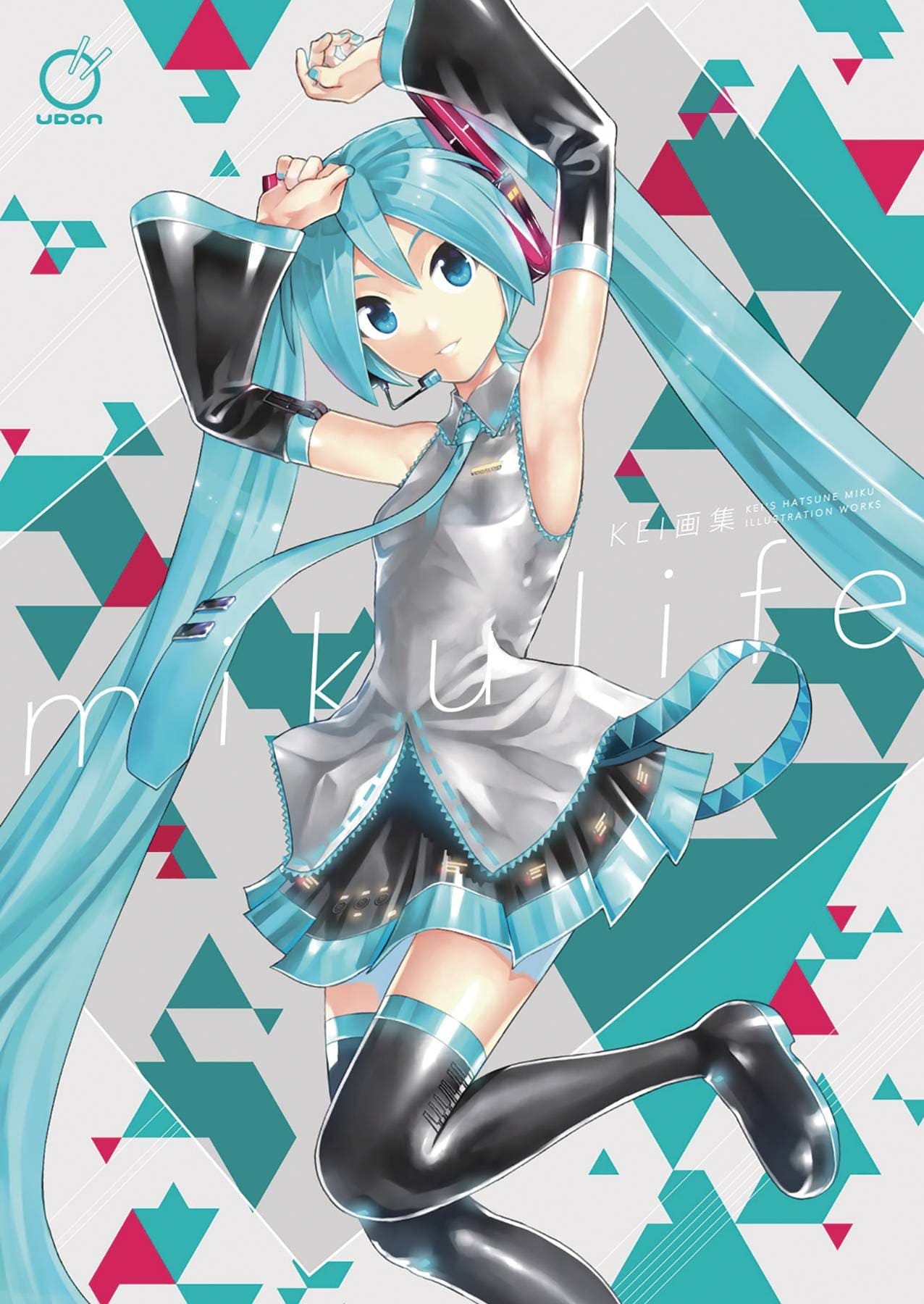 Udon Entertainment Inc Books MIKULIFE KEIS HATSUNE MIKU ILLUSTRATION WORKS TP 9781772941180 JUN222099