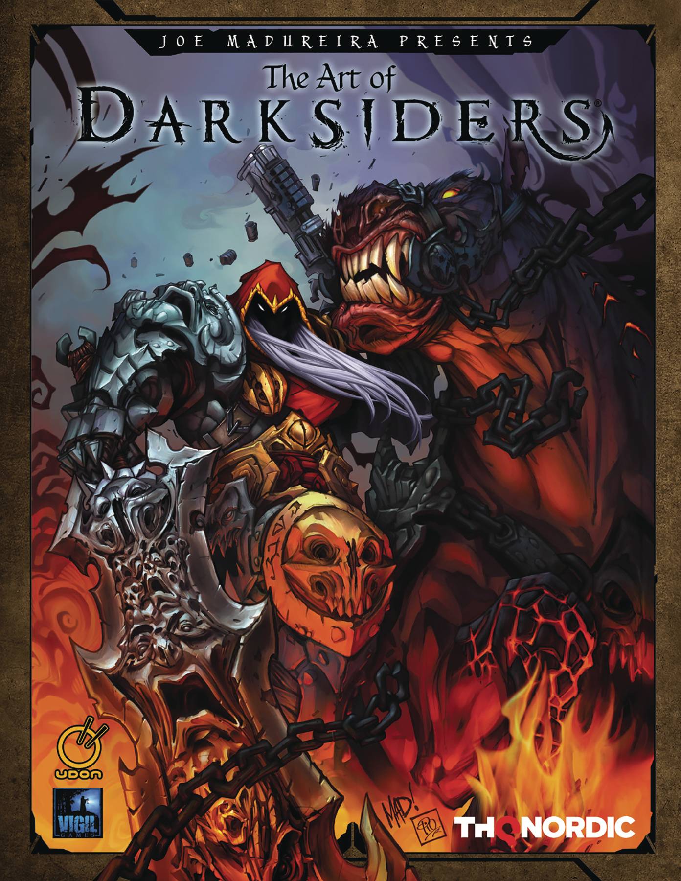 Udon Entertainment Inc Books THE ART OF DARKSIDERS HC 9781772940954 AUG222046