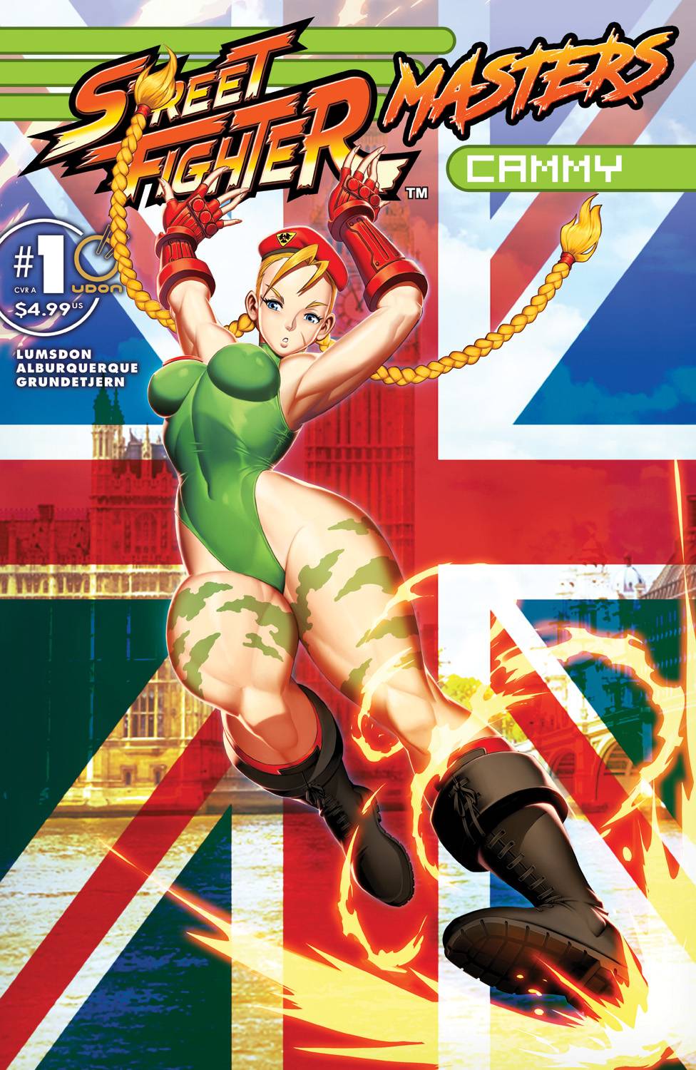 Udon Entertainment Inc Comic Books STREET FIGHTER MASTERS CAMMY #1 CVR A GENZOMAN 85534800132100111 JAN232108