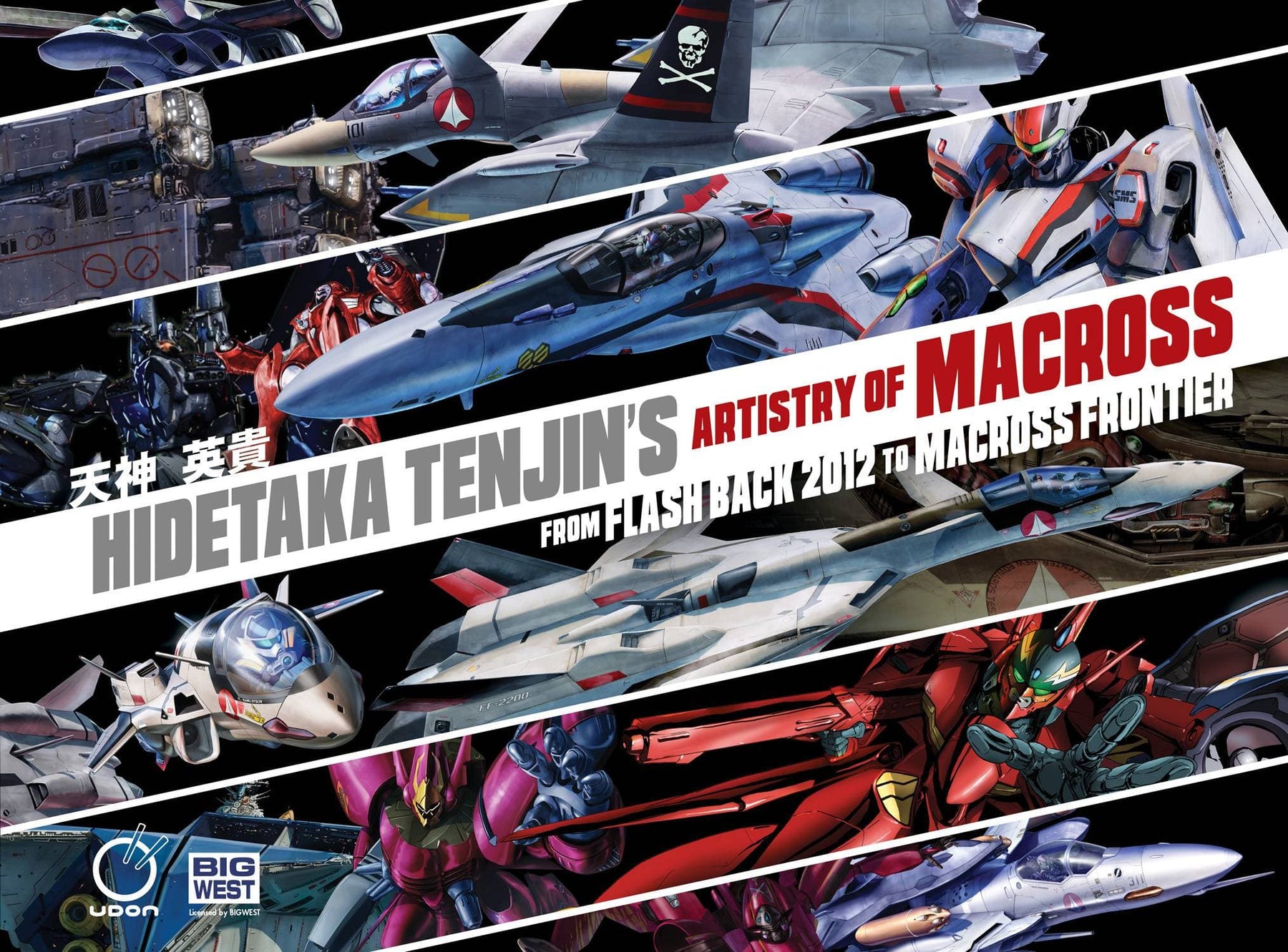 UDON ENTERTAINMENT INC Manga Hidetaka Tenjins Artistry Of Macross HC Vol 01 9781772942491 AUG222044