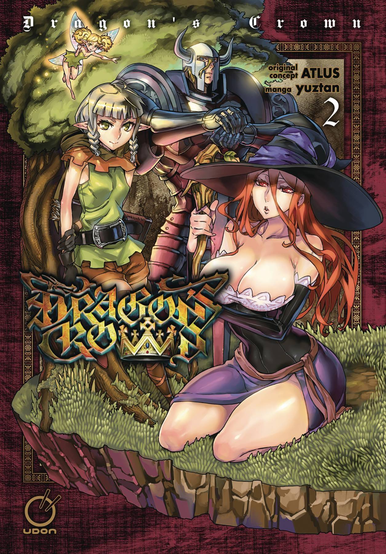 UDON ENTERTAINMENT INC Manga Dragons Crown GN Vol 02 9781772940732 FEB221849