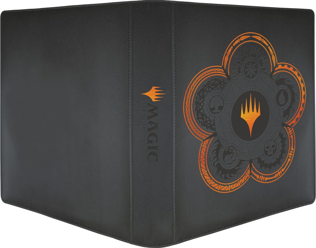 Ultra Pro Game Supplies > Card Binders Ultra-Pro: MTG 12-Pocket Pro-Binder - Mana 7 Color Wheel 074427192631 UPI 19263