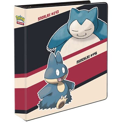 Ultra Pro Game Supplies > Card Binders Ultra-Pro: Pokemon 2' Binder - Snorlax & Munchlax 074427159511 UPI 15951