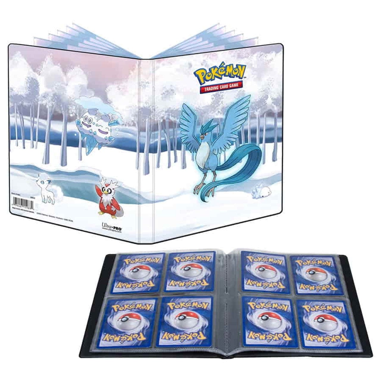 Ultra Pro Game Supplies > Card Binders Ultra-Pro: Pokemon 4-Pocket Portfolio - Gallery Series, Frosted Forest 074427159832 UPI 15983