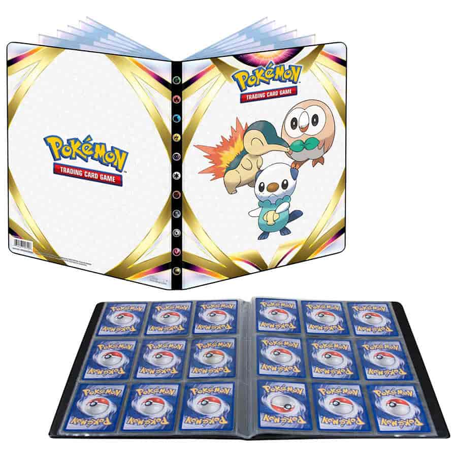 Ultra Pro Game Supplies > Card Binders Ultra-Pro: Pokemon 4-Pocket Portfolio - Sword and Shield 10 074427157890 UPI 15789