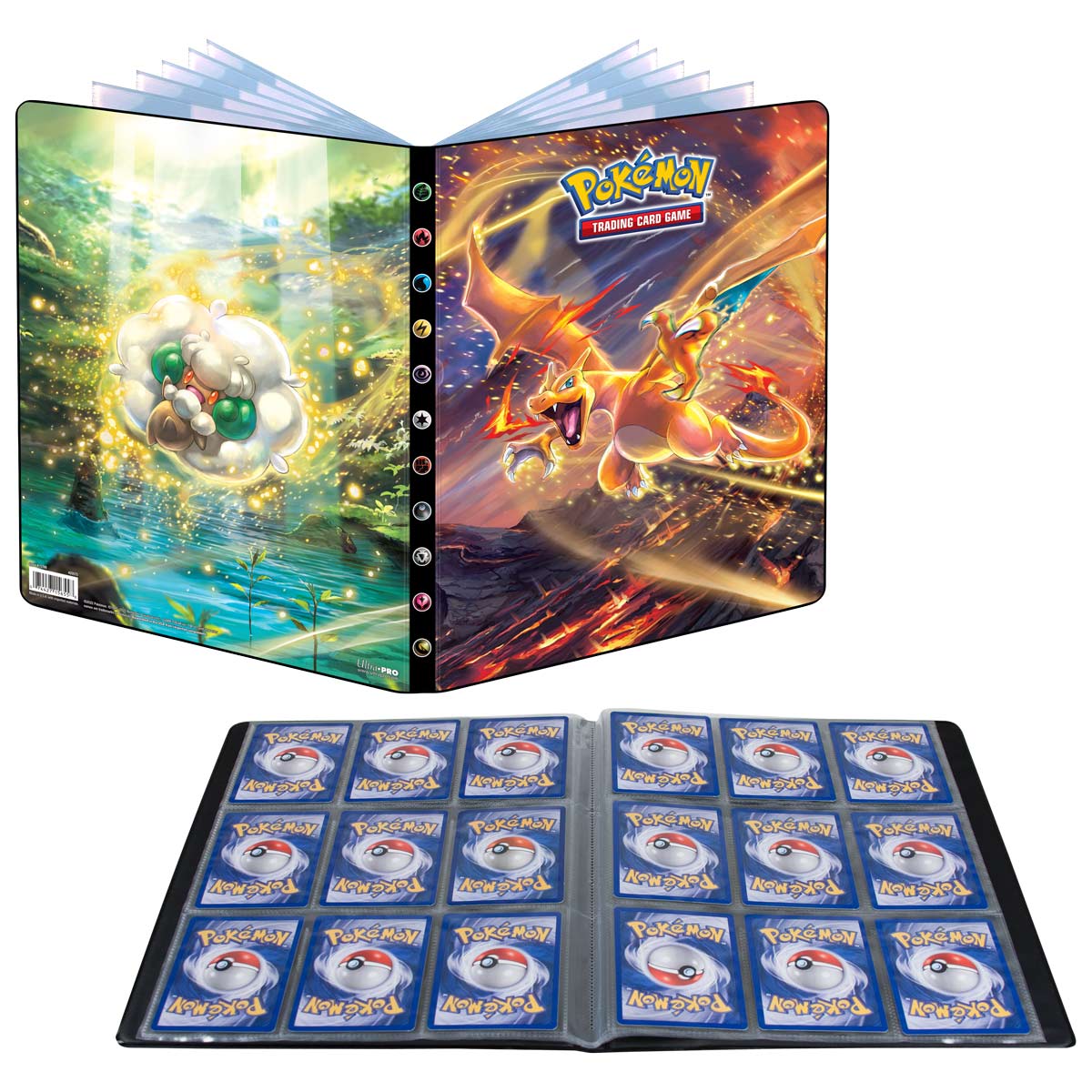 Ultra-Pro: Pokemon 9-Pocket Portfolio - Charizard/Whimsicott - Third Eye