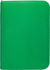 Ultra Pro Game Supplies > Card Binders Ultra-Pro: Vivid 4-Pocket Pro-Binder - Green 074427158934 UPI 15893