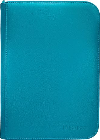 Ultra Pro Game Supplies > Card Binders Ultra-Pro: Vivid 4-Pocket Pro-Binder - Teal 074427158989 UPI 15898